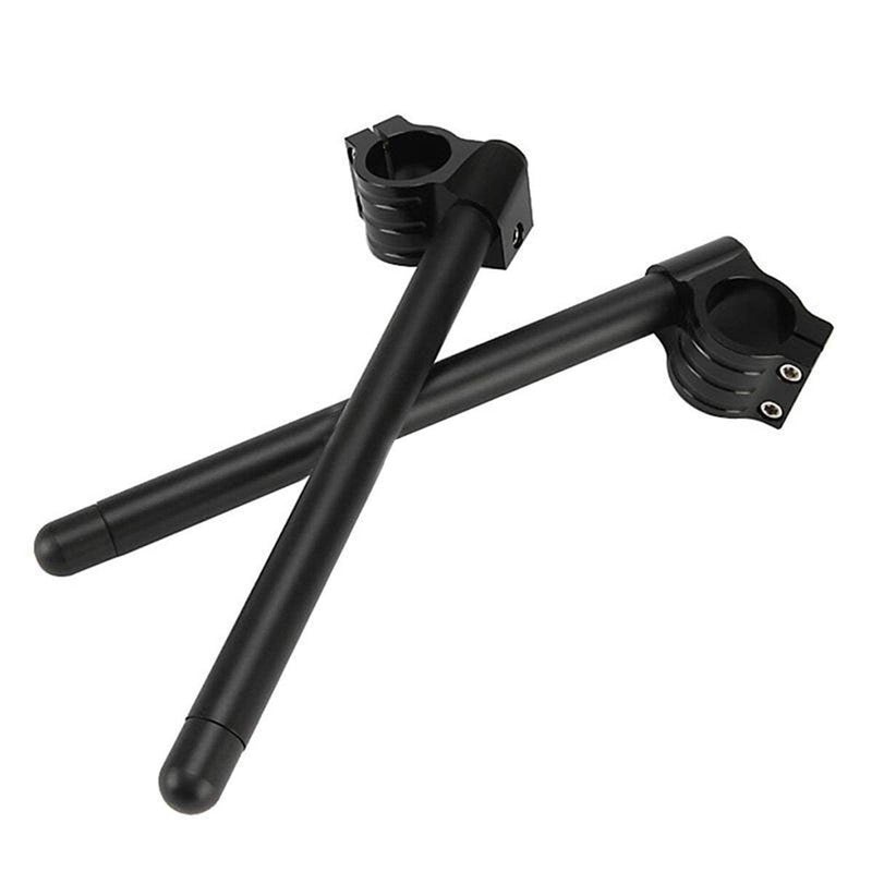 venveal 37mm Motorcycle Handlebars 7/8" Motorcycle Fork Clip ons Handlebars for Hon-da CB500 CB650 CB750 1969-1982 CBX CL77 MR250 SL350 CB450 CL450 CX500 GB500 GL500 CB550 Su-zuki TS-250 GN-400 GT-550 GS-7 - Image 4